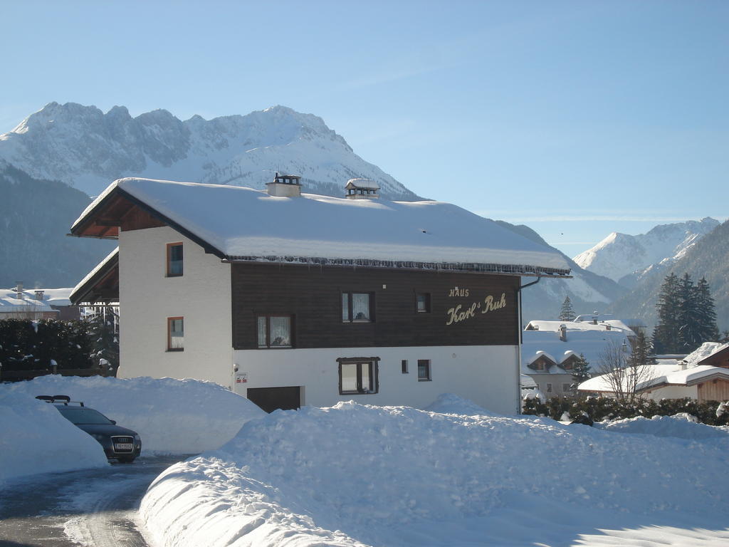 Haus Karl'S Ruh Bed & Breakfast Ehrwald Dış mekan fotoğraf