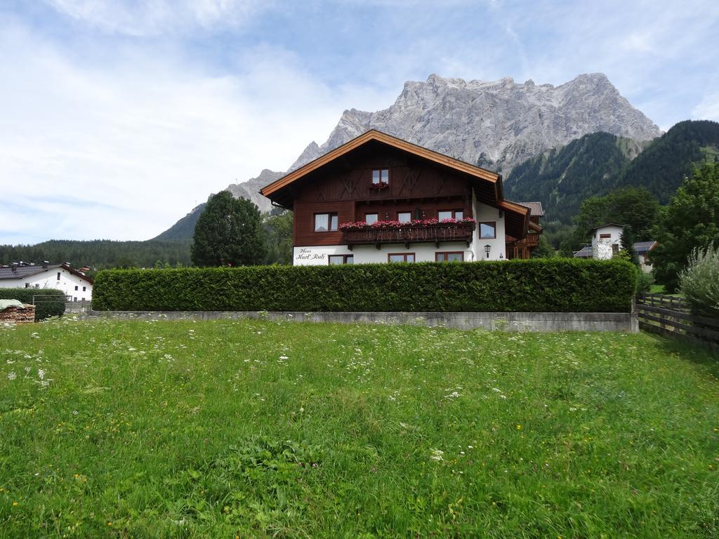 Haus Karl'S Ruh Bed & Breakfast Ehrwald Dış mekan fotoğraf